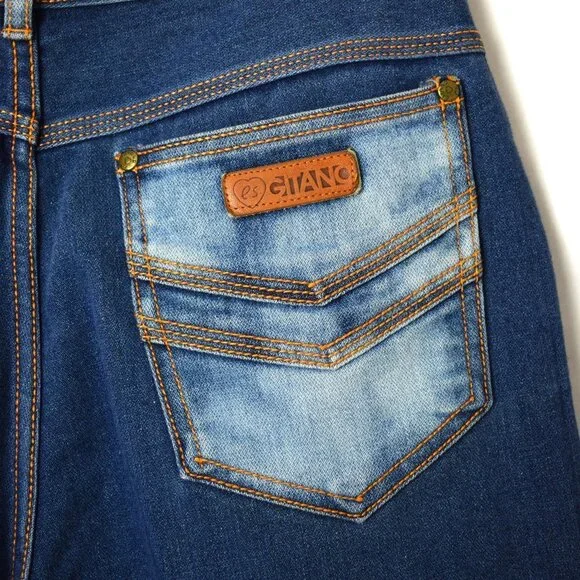 Vintage Gitano High Rise Straight Leg Jeans - Picture 5 of 16